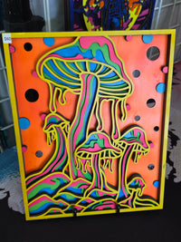 Drippy mushrooms
